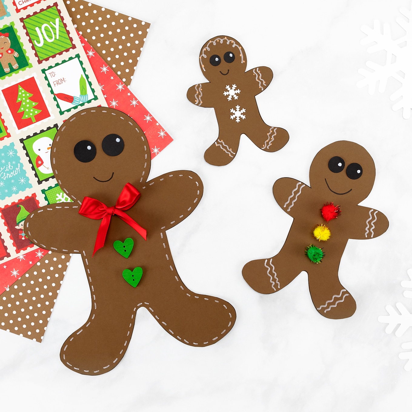 Gingerbread man template