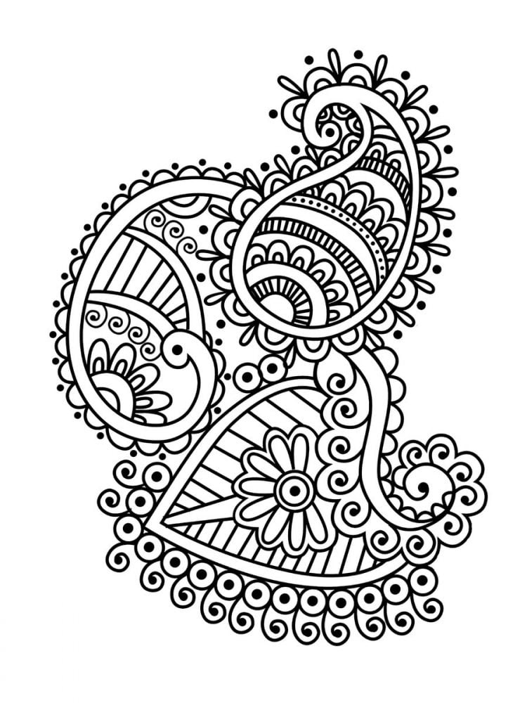 Large print adult coloring book big beautiful simple designs
