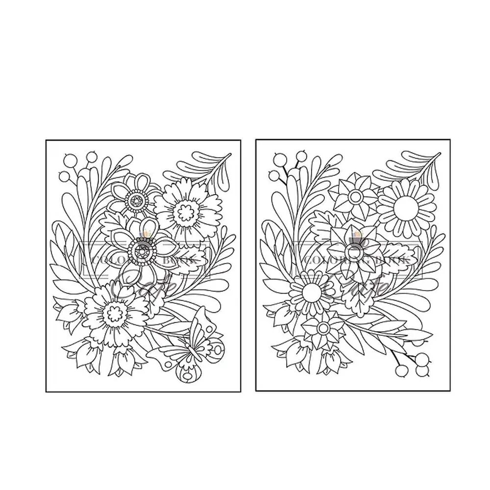 Chao fan easy flowers coloring book a large print coloring book featuring fun easy and relaxing flower designs pages