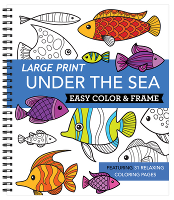 Large print easy color frame