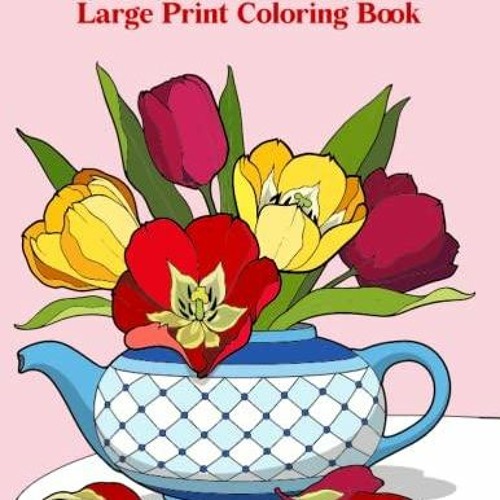 Stream episode audiobook bold and easy large print coloring book easy flower patterns food mandalas by hirampowers podcast listen online for free on