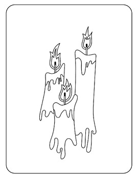 Simple large print coloring pages easy designs for kids and seniors