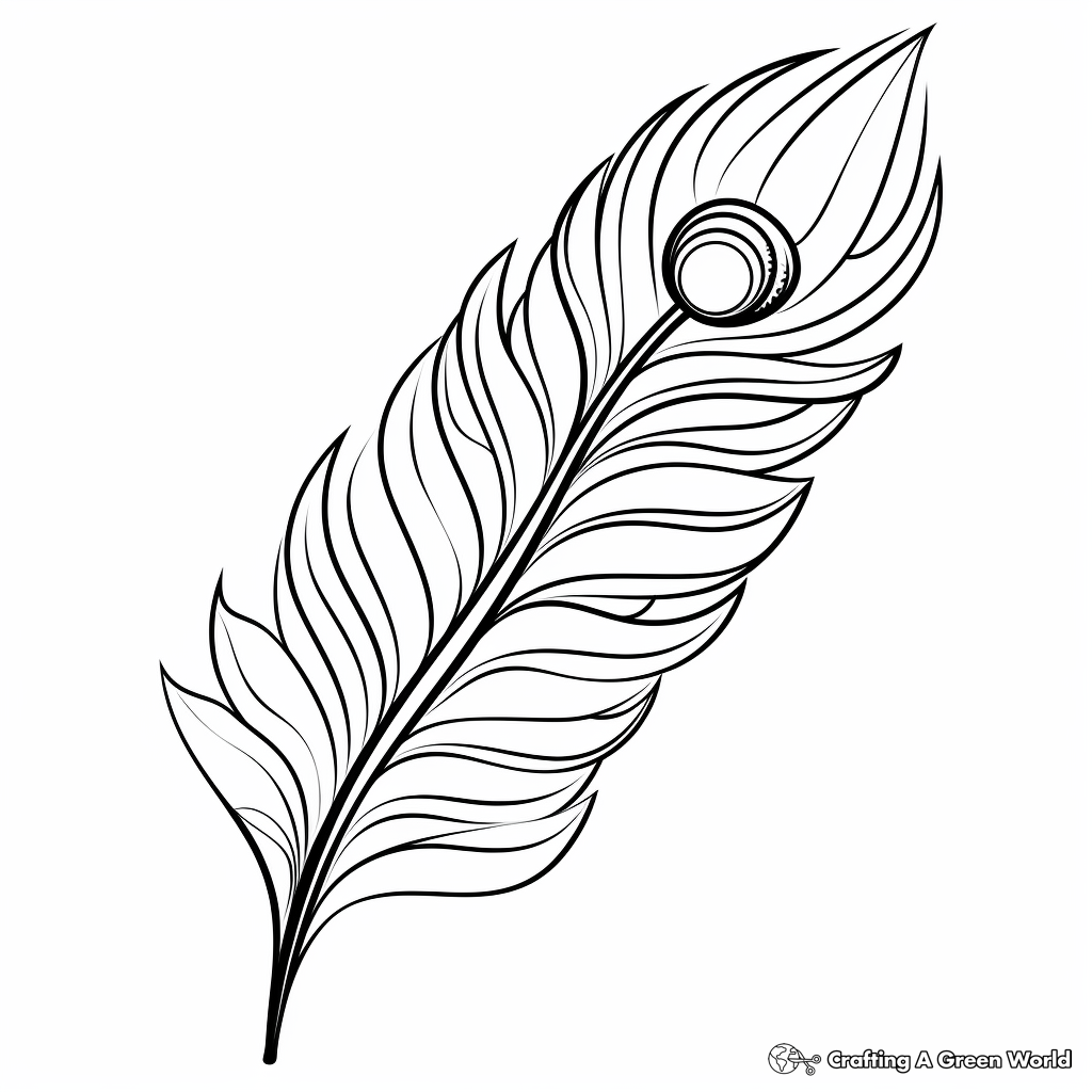 Peacock coloring pages
