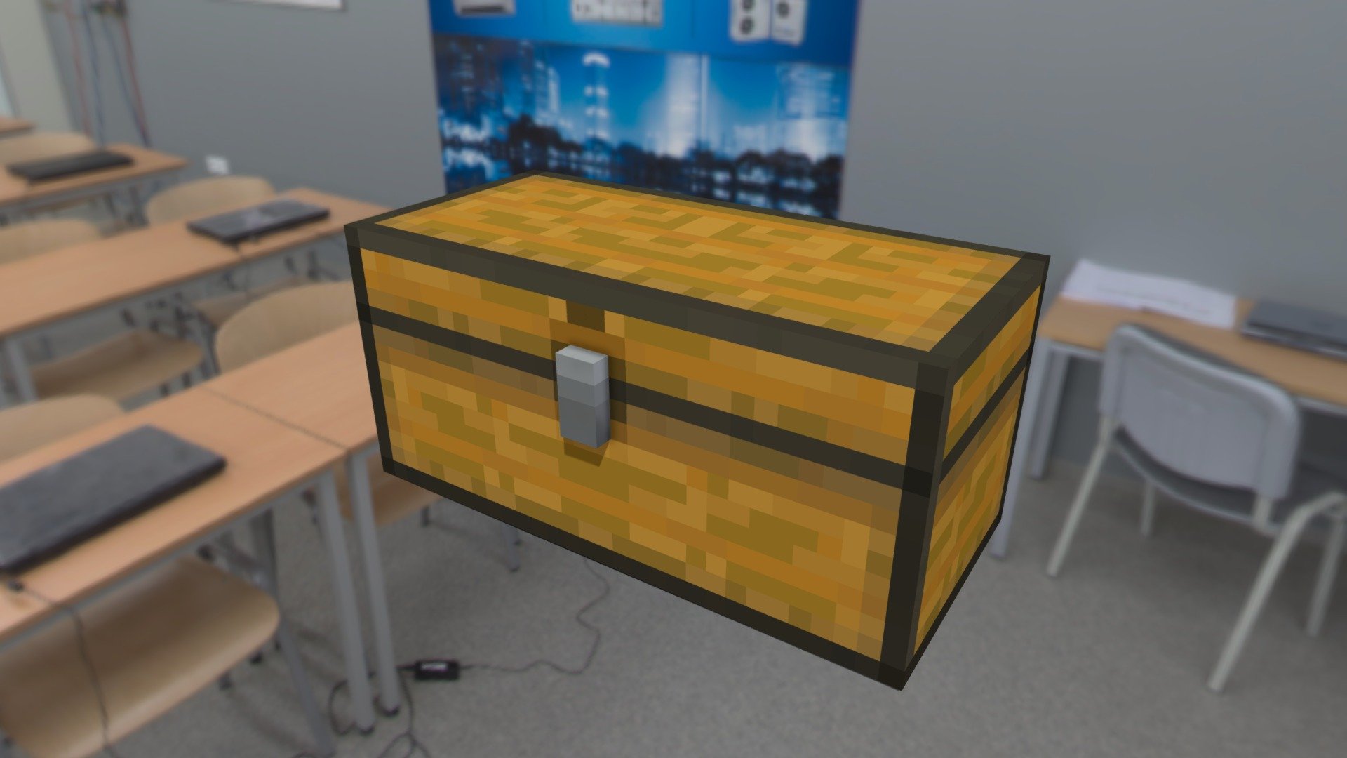 Minecraft large chest