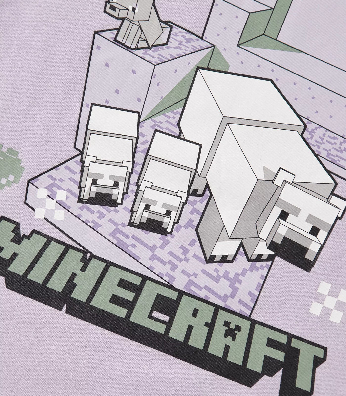 Minecraft cotton pyjama set stralia