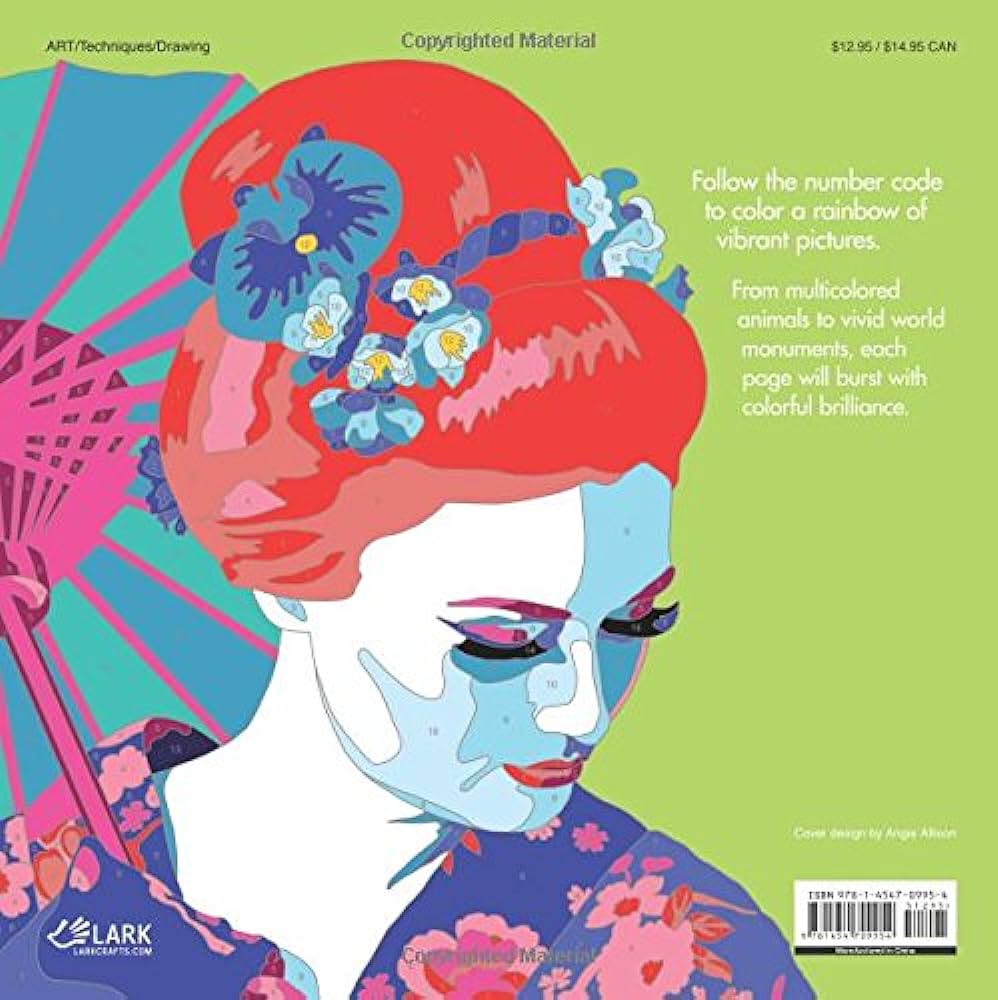 Colortronic a kaleidoscopic coloring challenge lark crafts books