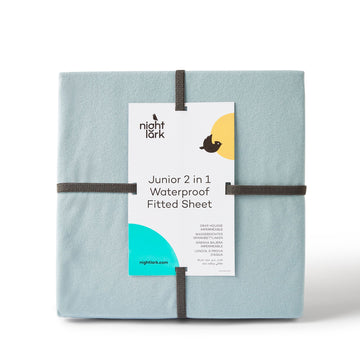Buy the night lark junior waterproof childrens bed sheet for kids the fine bedding mpany