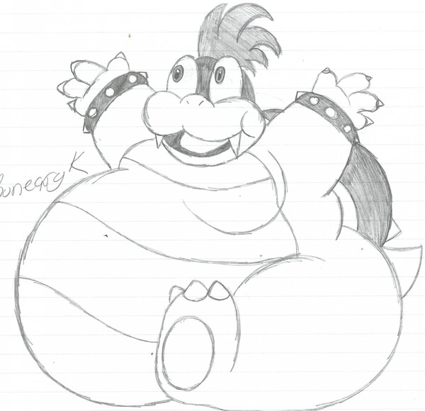 Fat larry koopa by bunearyk