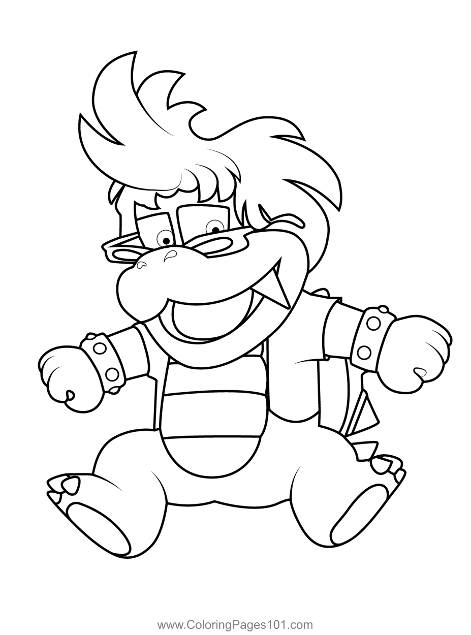 Jackson koopalings coloring page coloring pages color coloring pages for kids