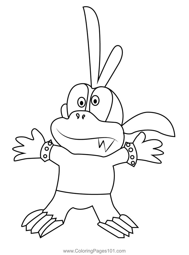 Maxwell koopalings coloring page in coloring pages printable coloring pages printable coloring