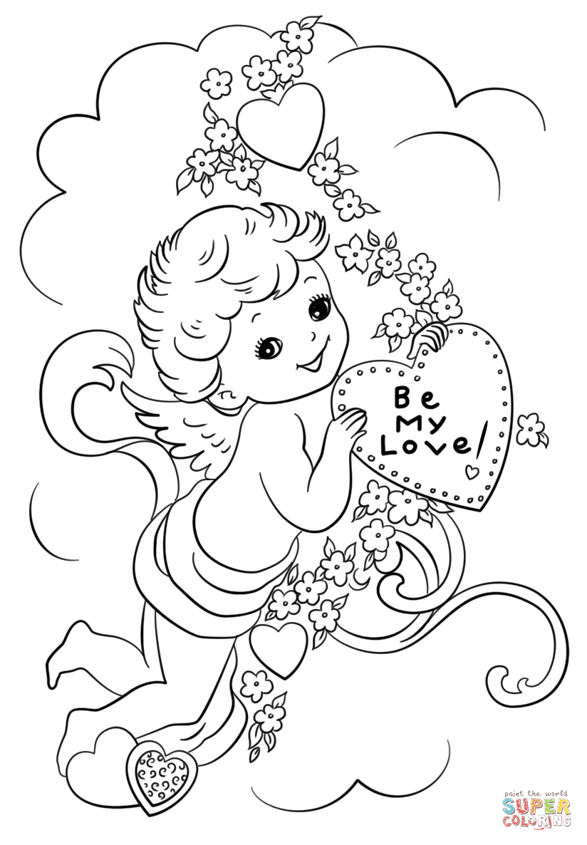 Dibujo de se mi amor para colorear dibujos para colorear imprimir gratis