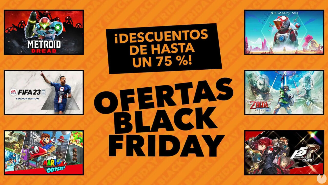 Ienzan las ofertas de black friday en la eshop de nintendo switch
