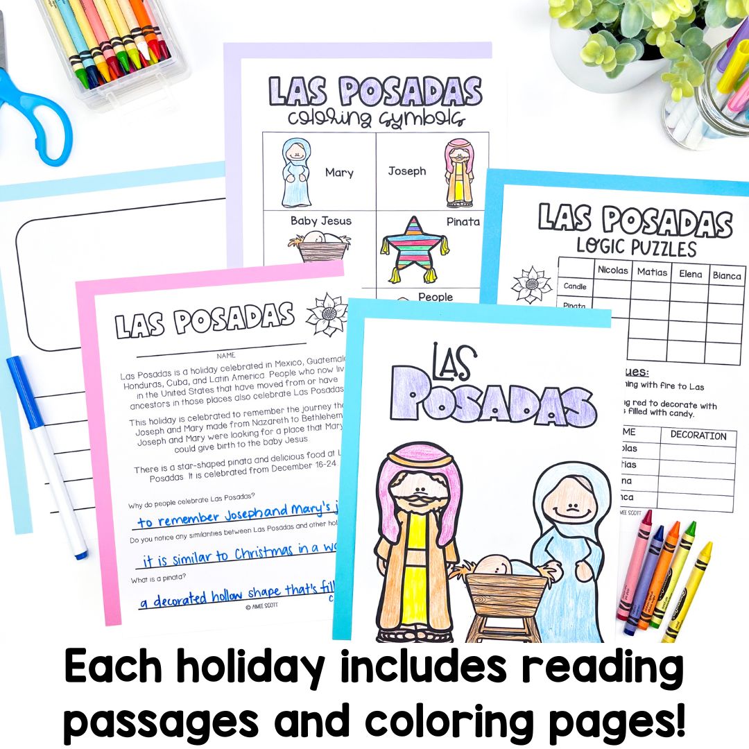 Las posadas theme math logic puzzles reading prehension â aimeesedventuresllc
