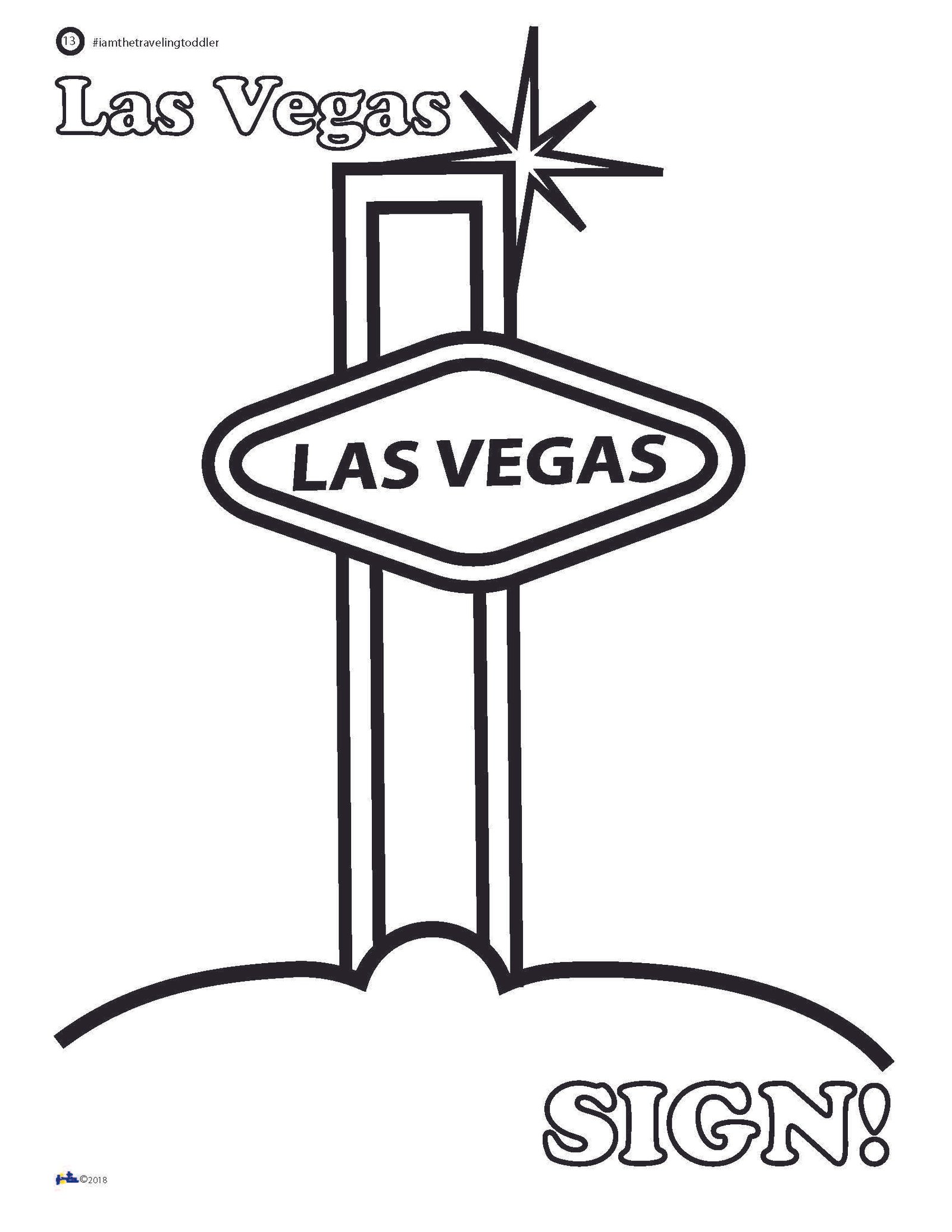 Las vegas coloring pages printable for free download