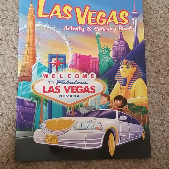 Other las vegas activity and coloring book