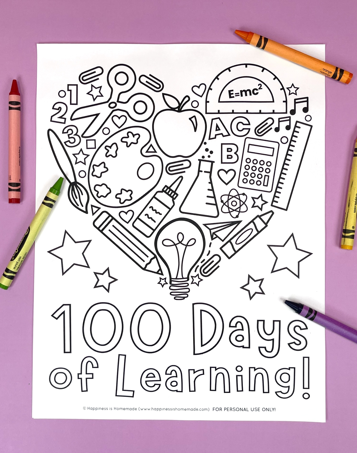 Days of school coloring pages printables
