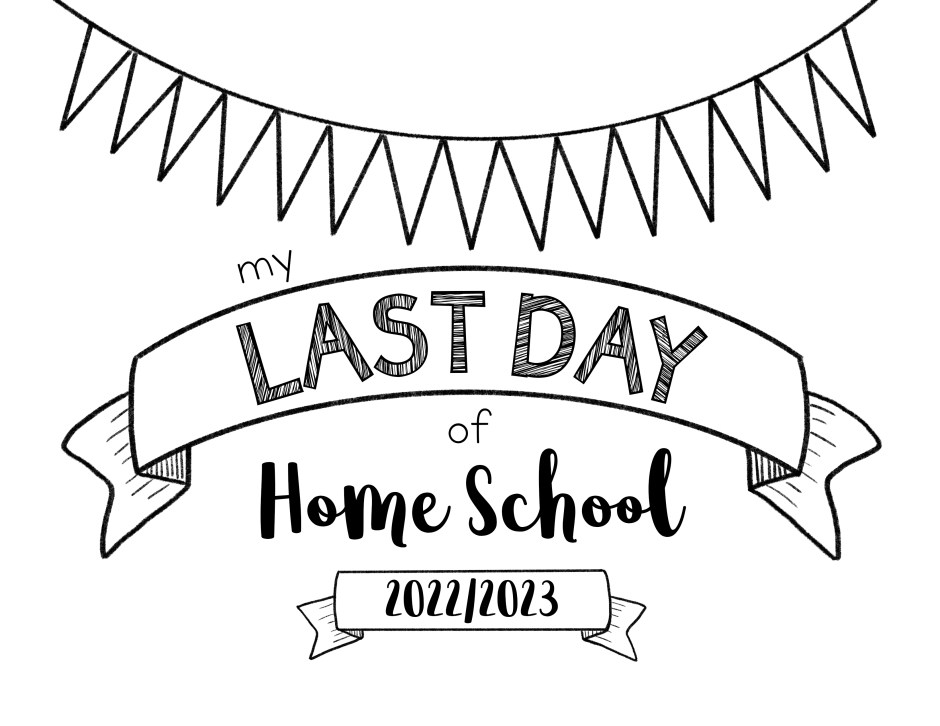 Last day of home school