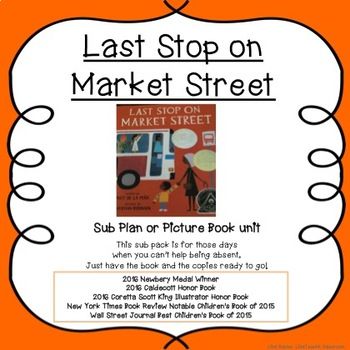 The last stop on market street by matt de la pena