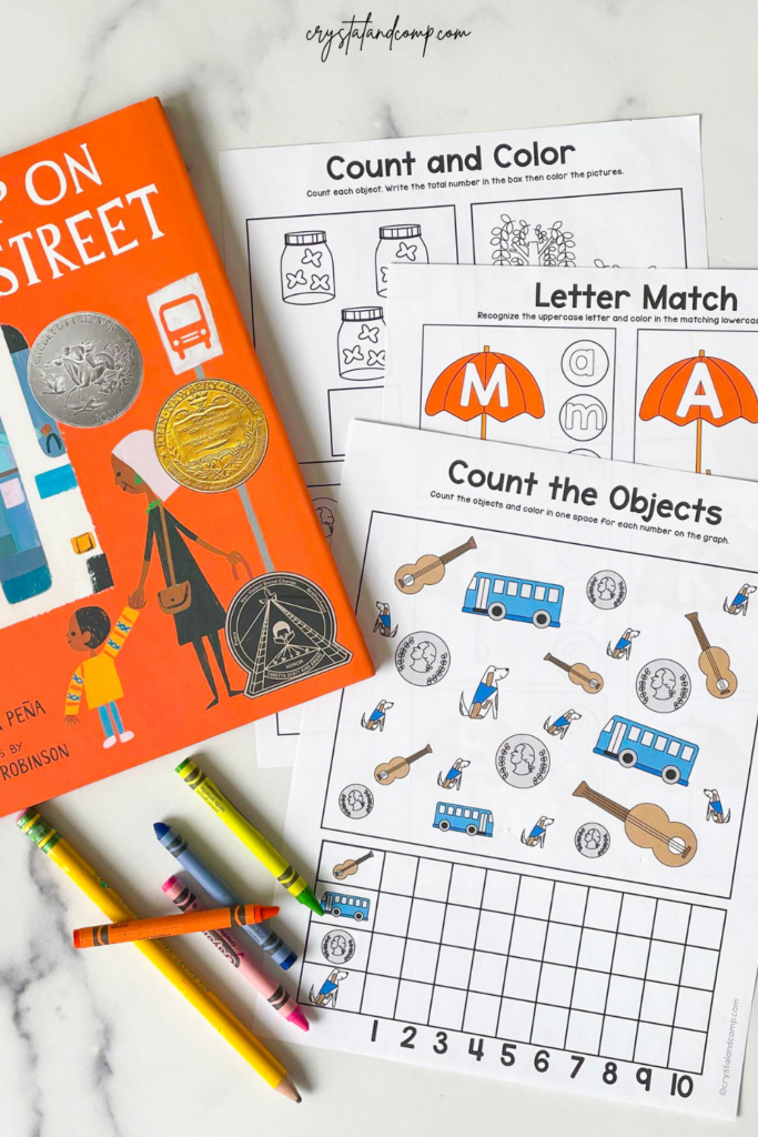 Last stop on market street printables