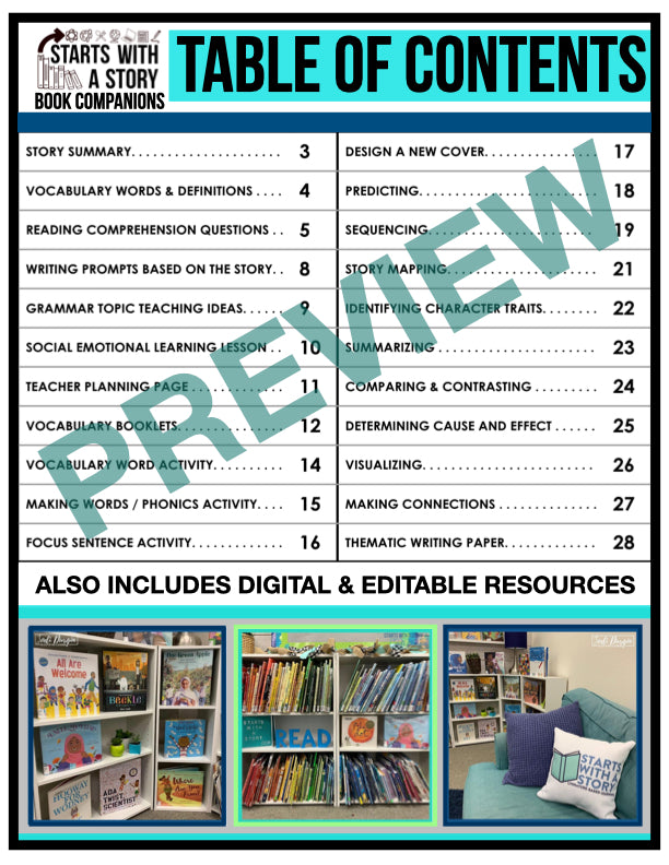 Last stop on market street activities and lesson plan ideas â clutter free classroom store