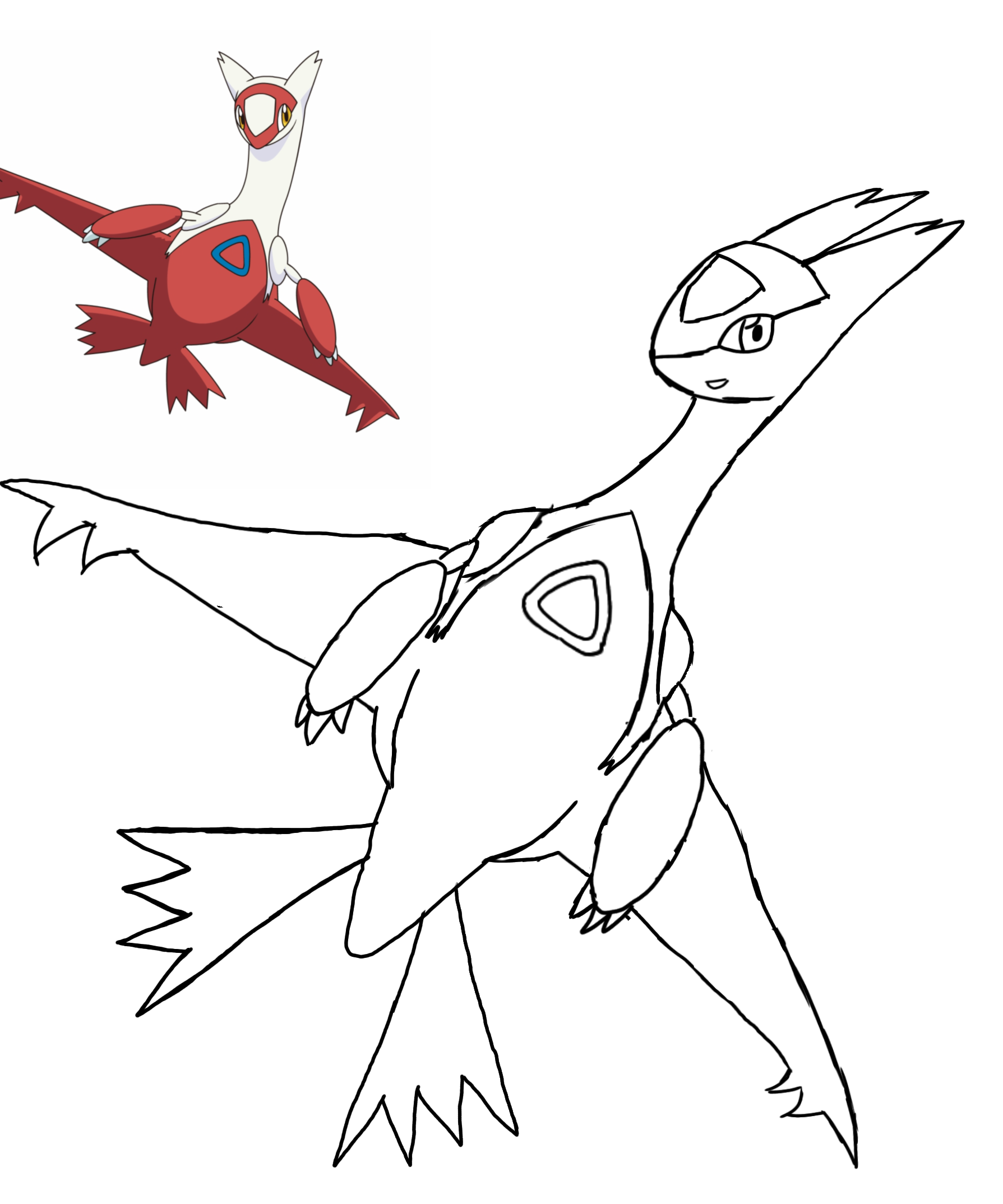 Latias by eeveethespeevee on