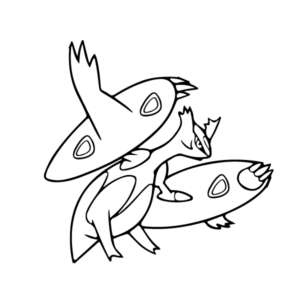 Pokemon mega evolution coloring pages printable for free download