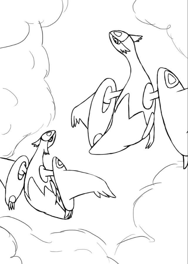 Day mega latios and mega latias ðpokemon artdrawing amino ð amino