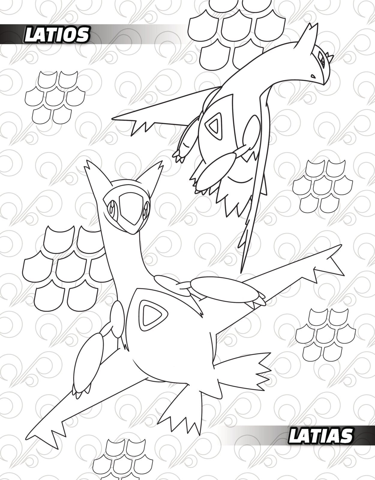 Pokemon coloring adventures legendary mythical pokemon by the parent store