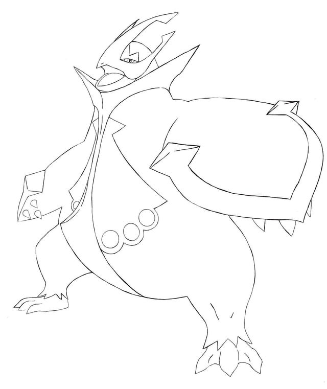 Today i drew shiny empoleon
