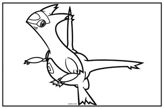 Legendary pokãmon coloring pages