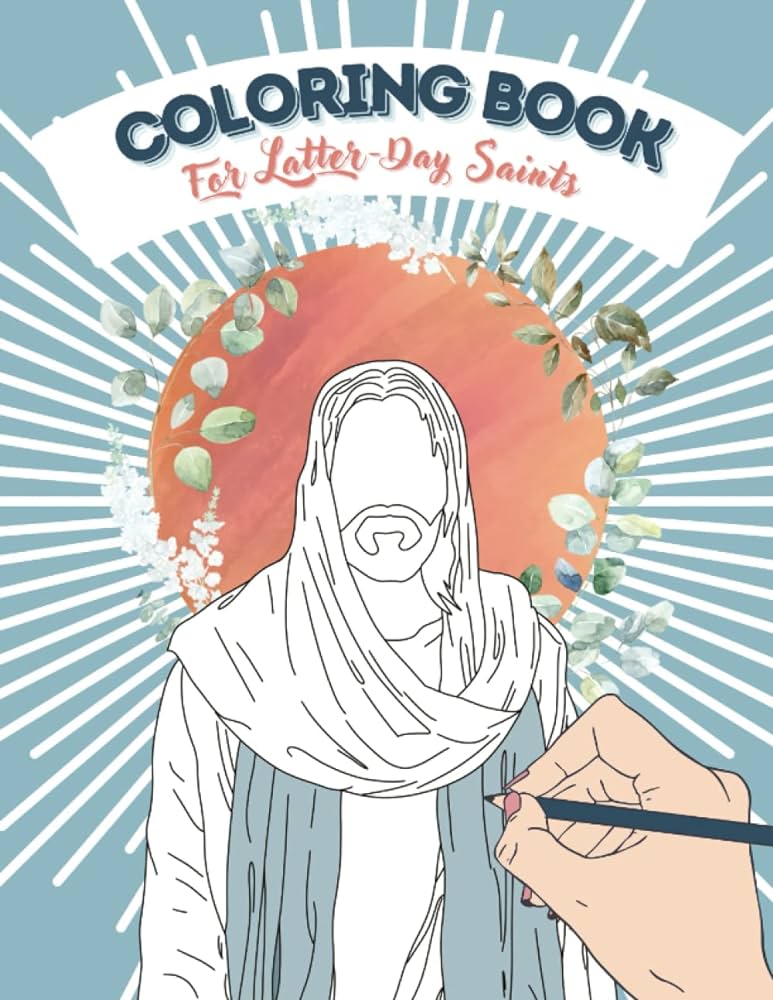 Adult coloring book for latter