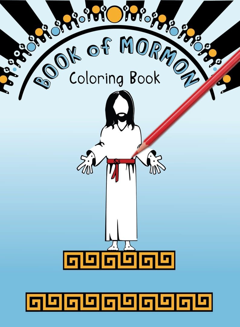 Book of mormon coloring book