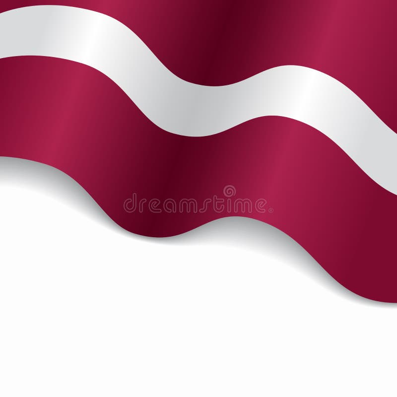 Latvian flag vector stock illustrations â latvian flag vector stock illustrations vectors clipart