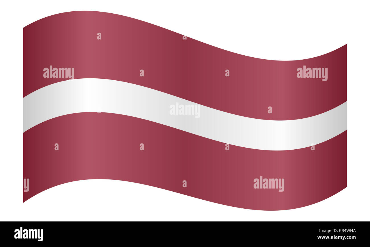 Latvia flag riga cut out stock images pictures