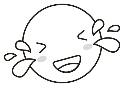 Rolling on the floor laughing coloring page free printable coloring pages