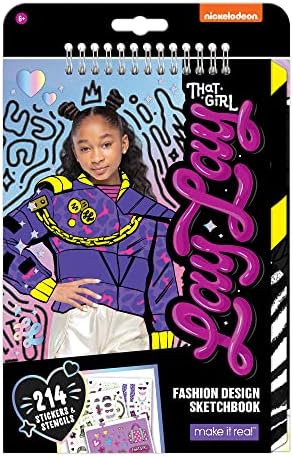 Make it real that girl lay lay fashion design sketchbook