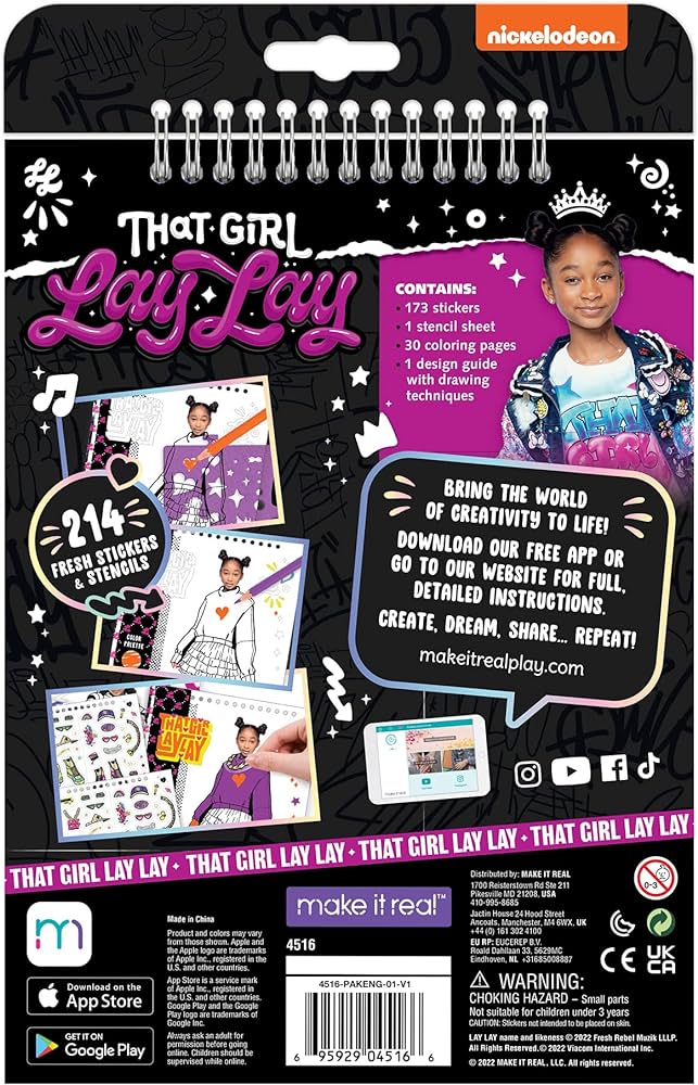 Make it real that girl lay lay fashion design sketchbook