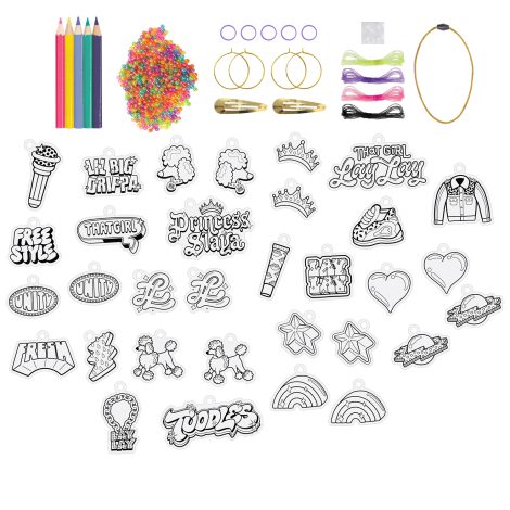 That girl lay lay shrinky dinks charm kit