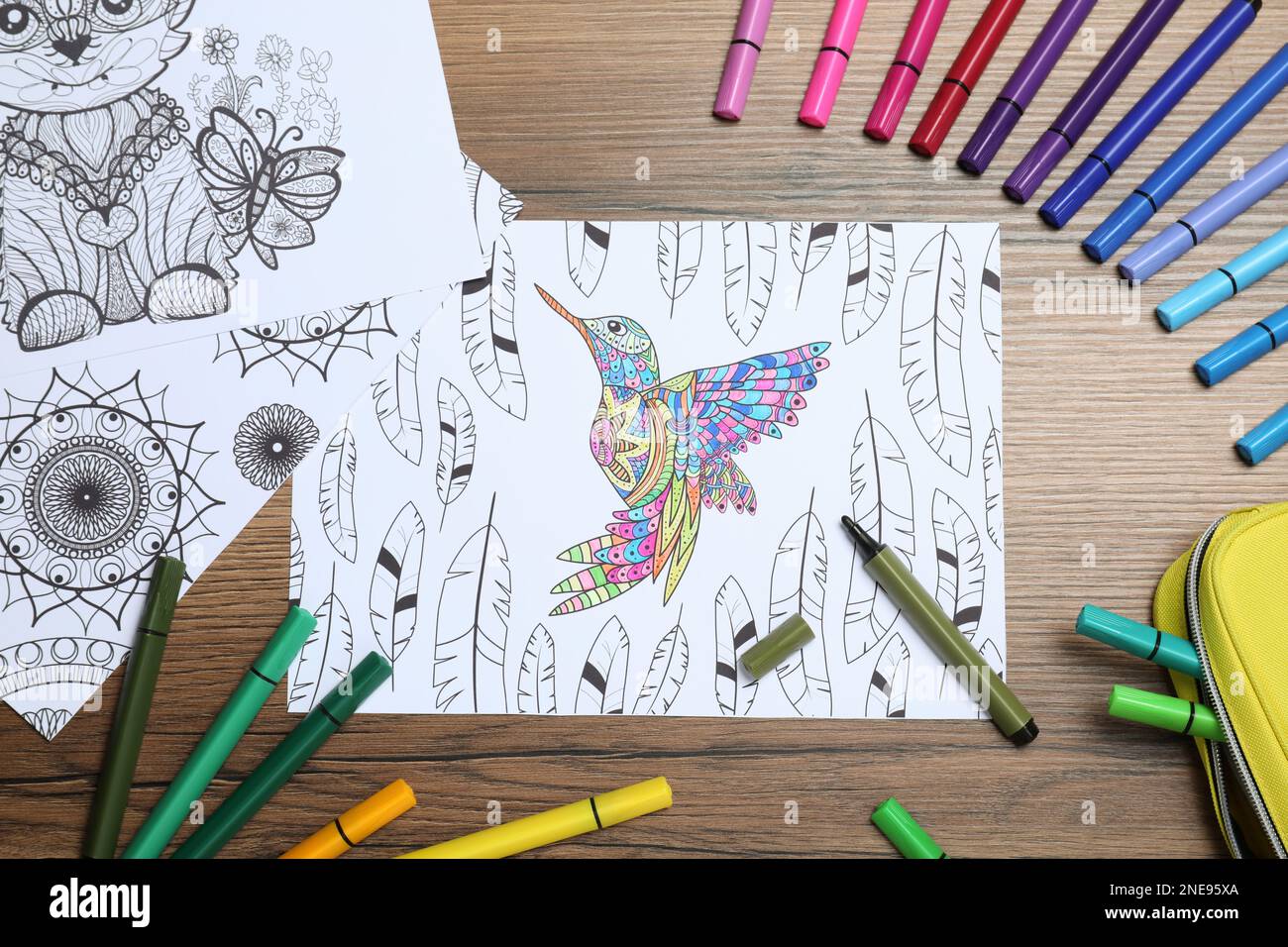Bird coloring pages hi
