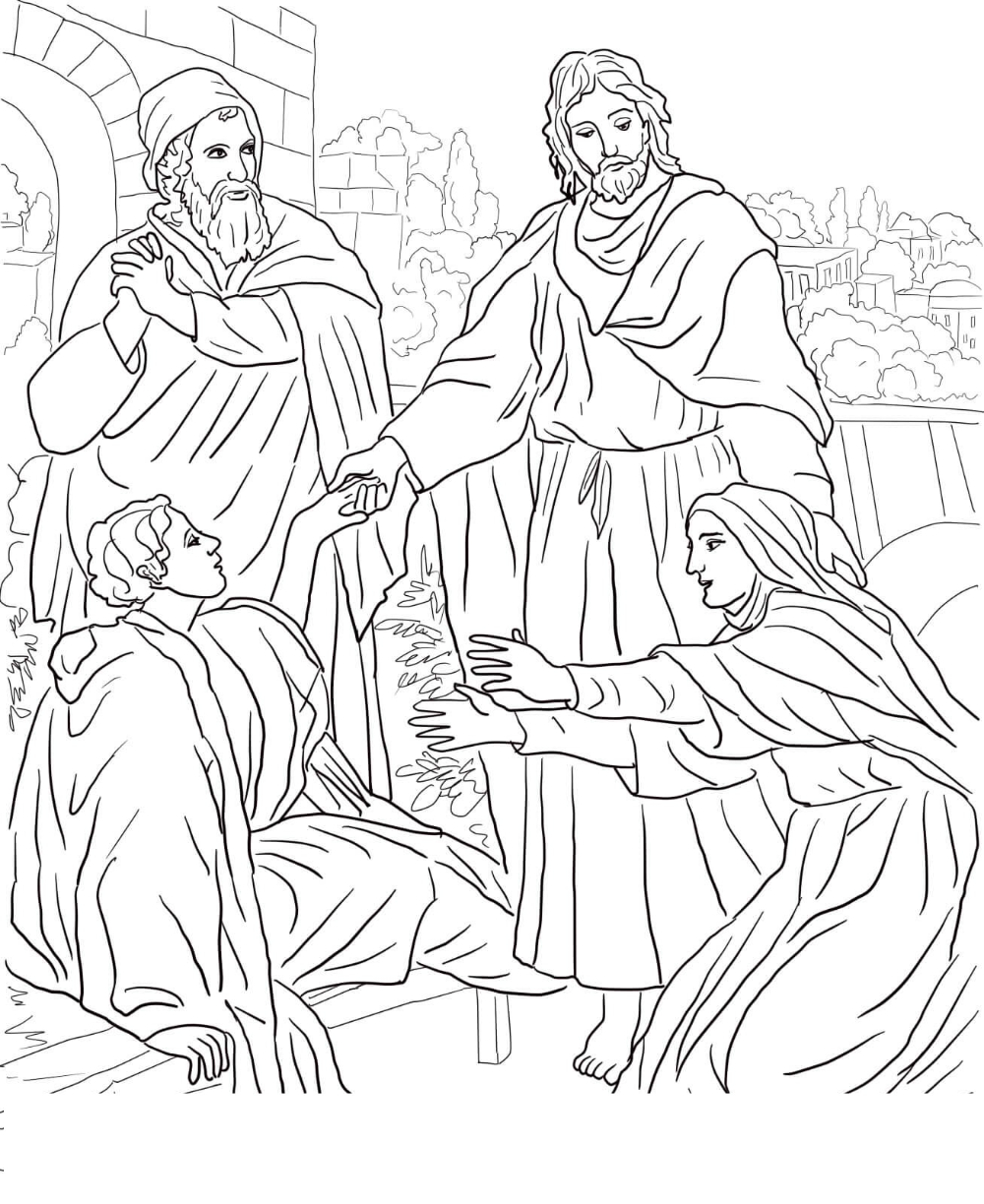 Lazarus coloring pages for sunday school bible coloring pages coloring pages bible coloring