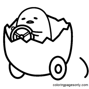 Gudetama coloring pages printable for free download