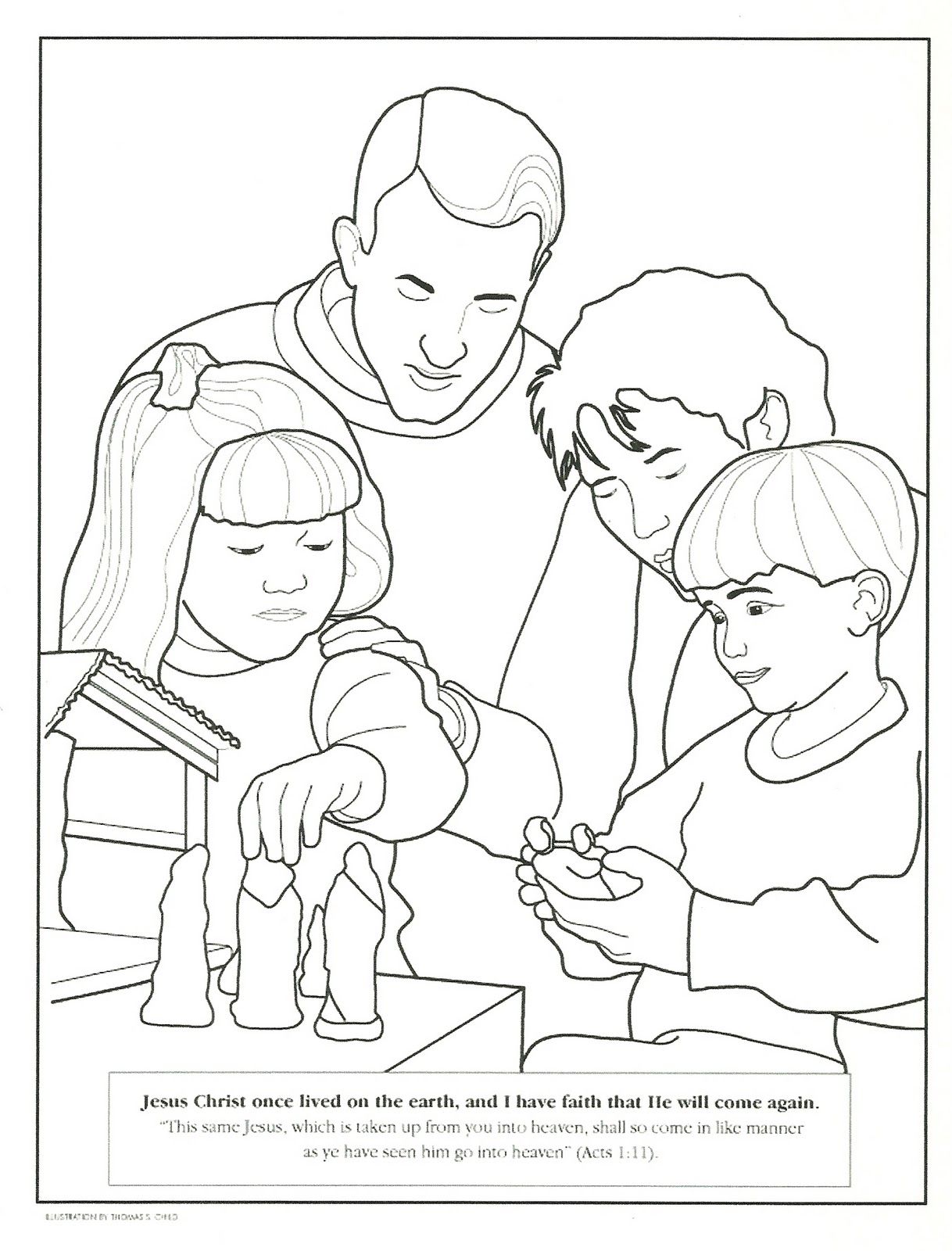 Happy clean living primary lesson christmas lds coloring pages nativity coloring pages coloring pages