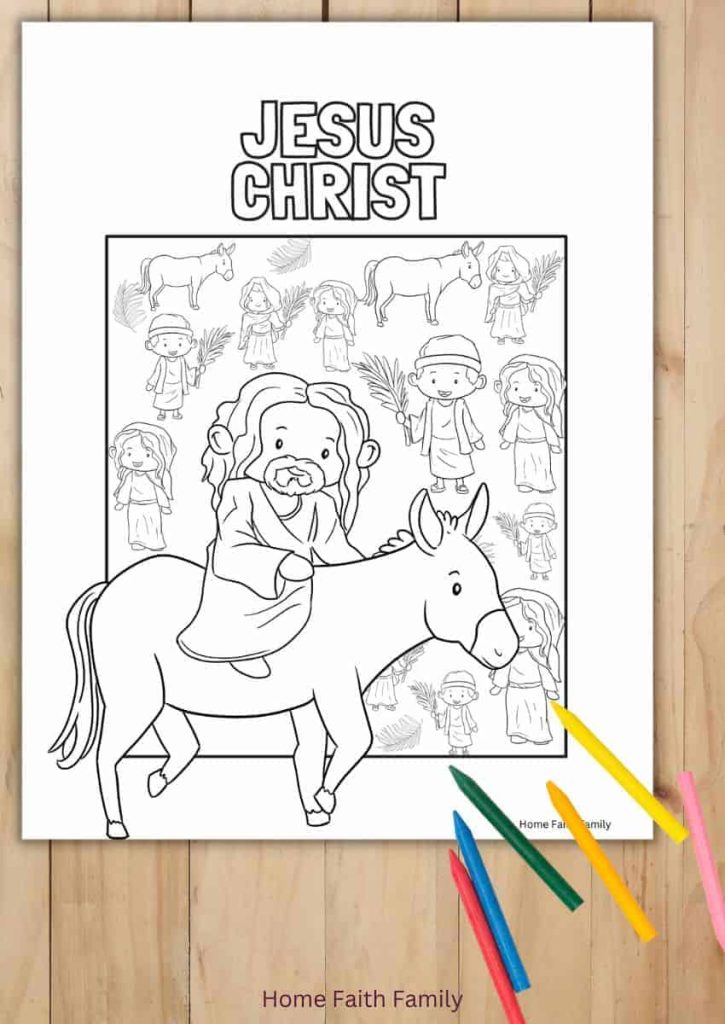 Free lds easter coloring pages