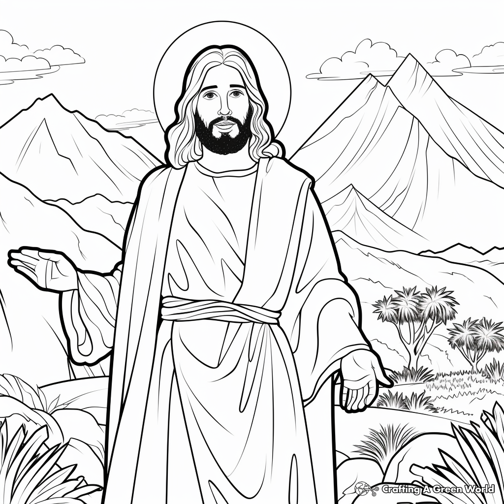 J is for jesus coloring pages