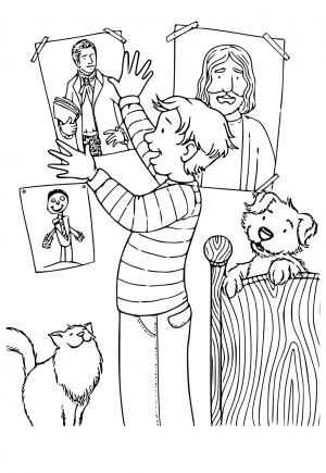 Free printable lds coloring pages for adults and kids
