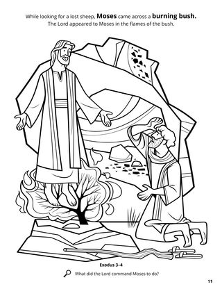 Old testament coloring book