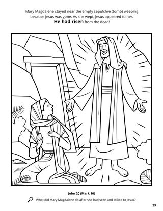 New testament coloring book
