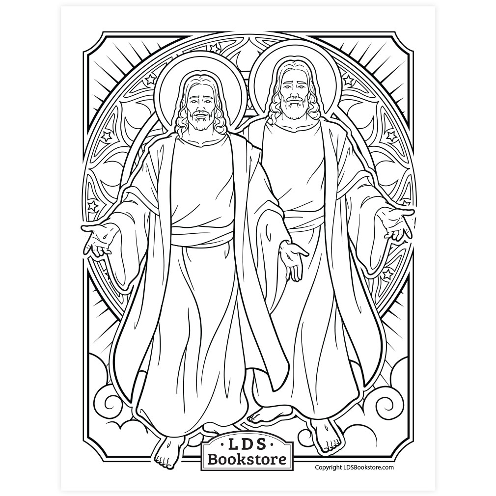 Receive of his fulness coloring page
