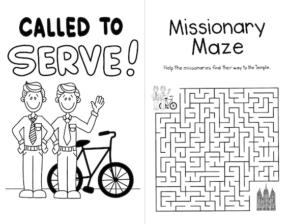 X lds church activitycoloring pagesbook pages