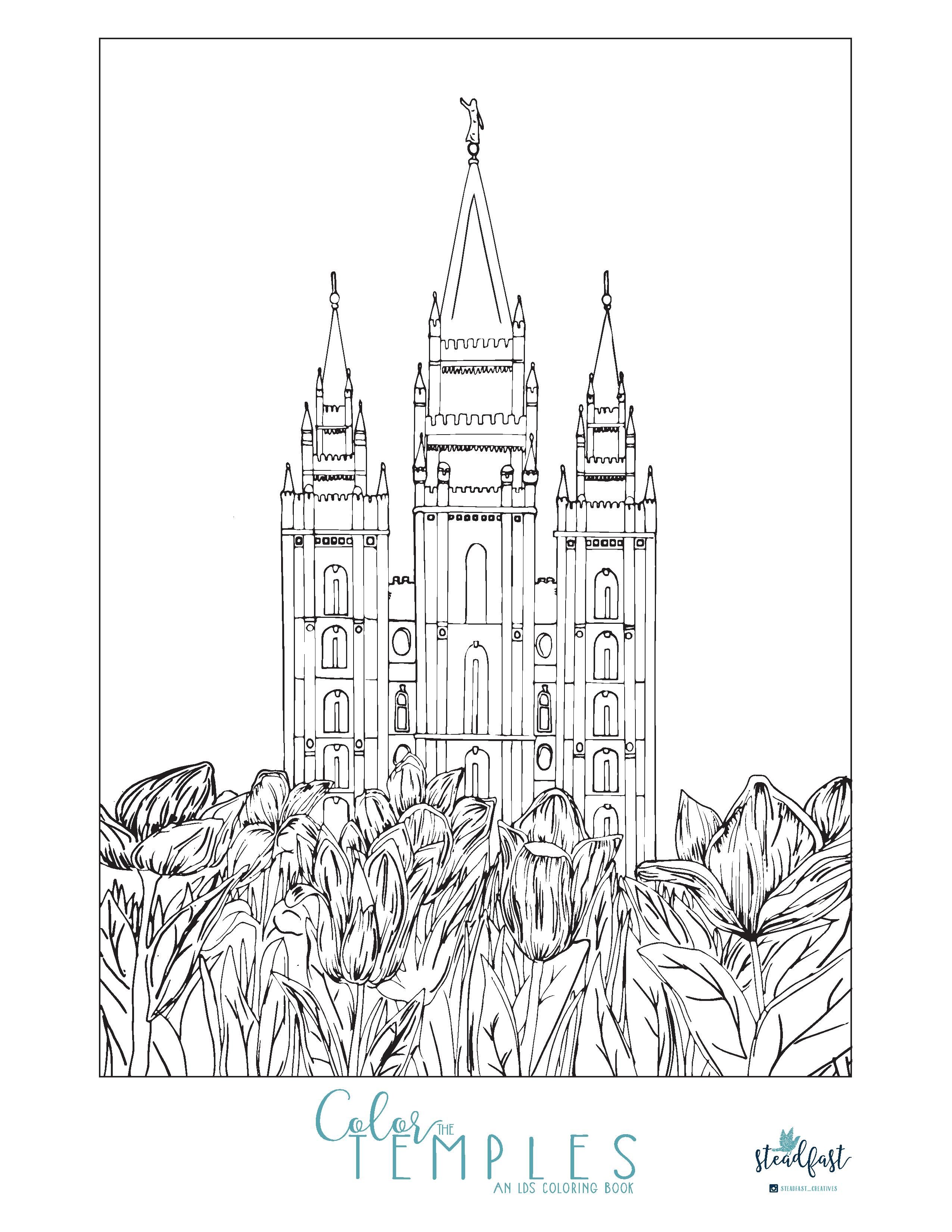 Enjoy this beautiful free temple coloring page third hour coloring pages inspirational lds coloring pages coloring pages